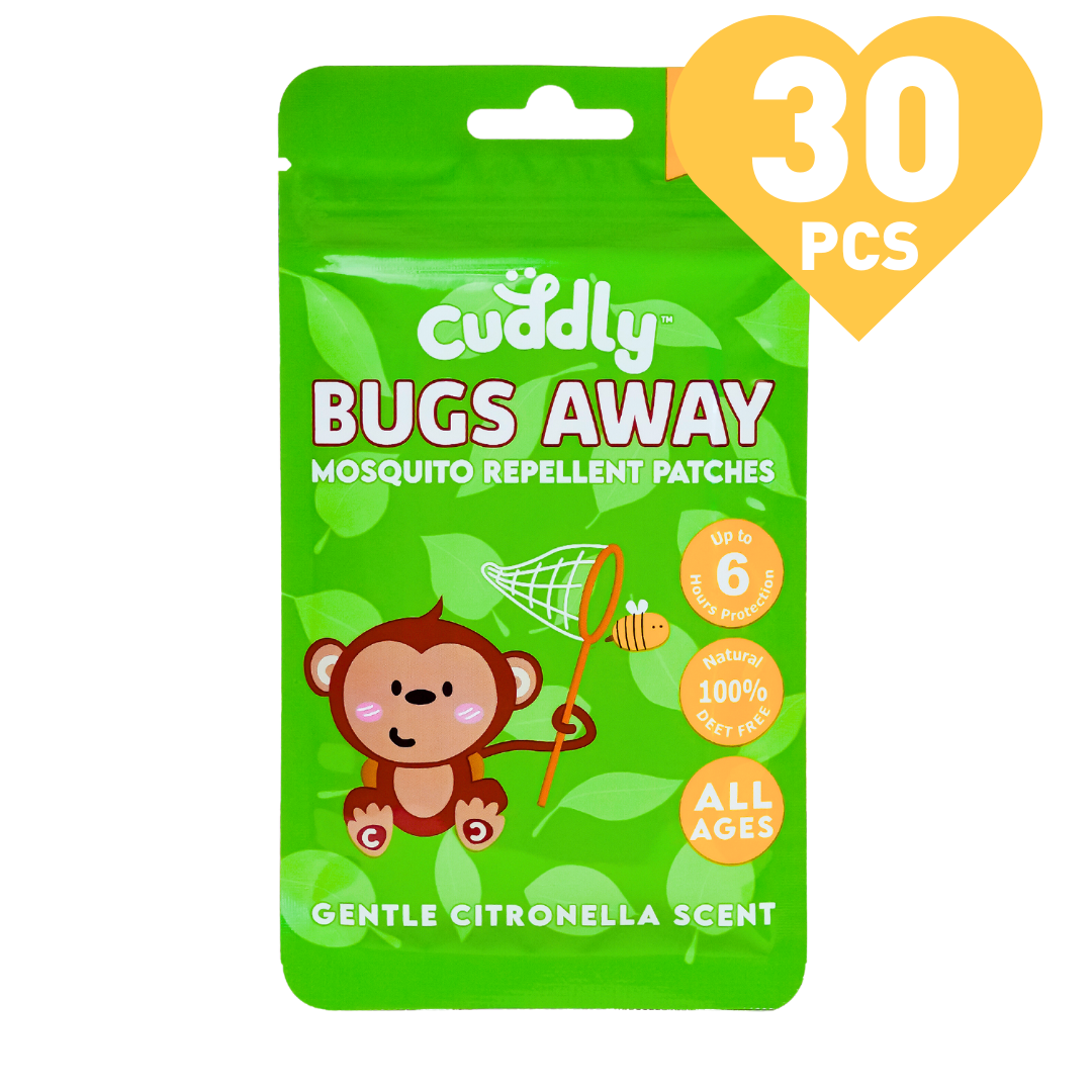 Cuddly Bugs Away Mosquito Repellent Patches (30 Patches)