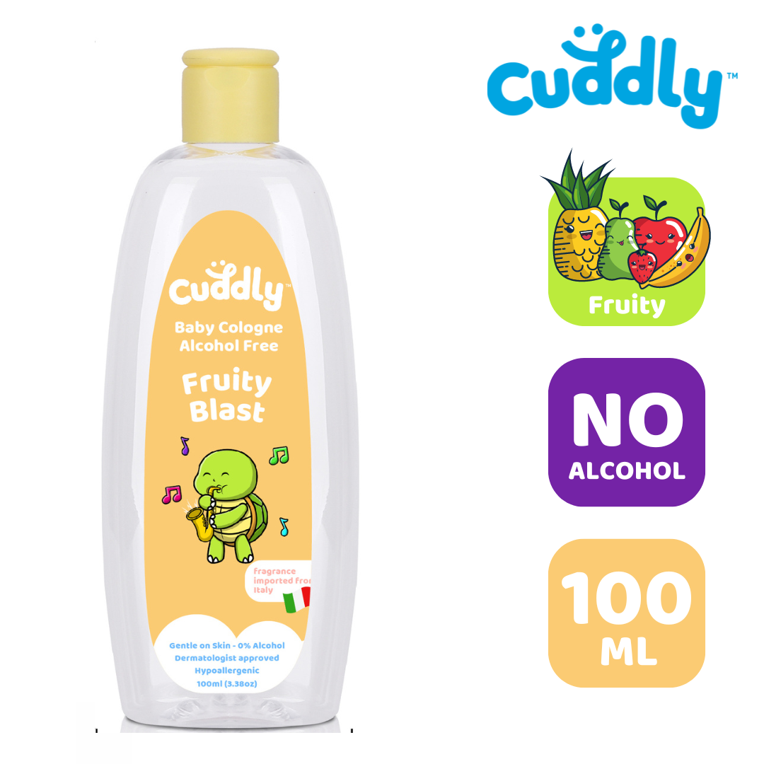 Cuddly Baby Cologne 100ml - No Alcohol Formula