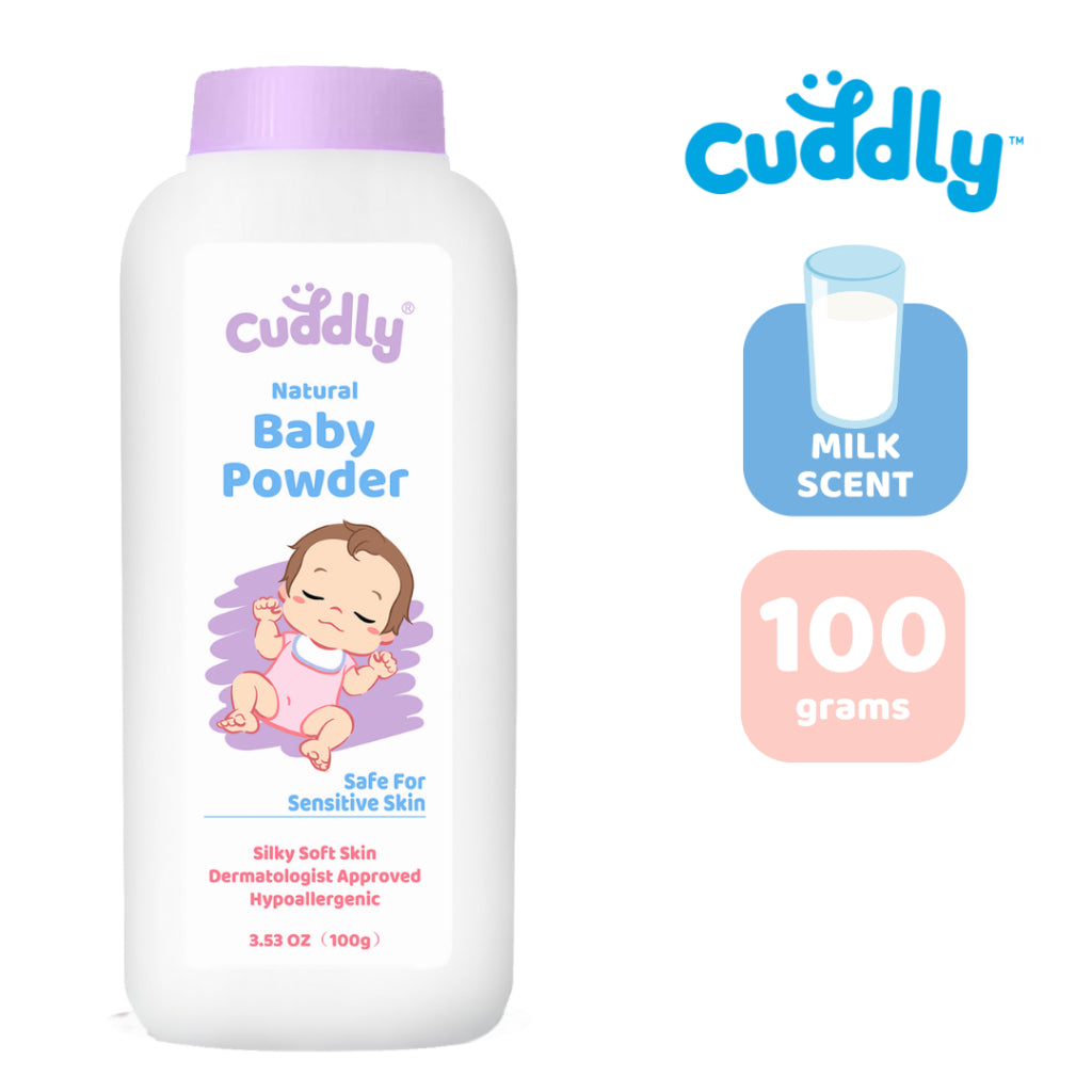 Cuddly Baby Powder for Sensitive Skin Mild & Ultra Gentle for Babies 100g