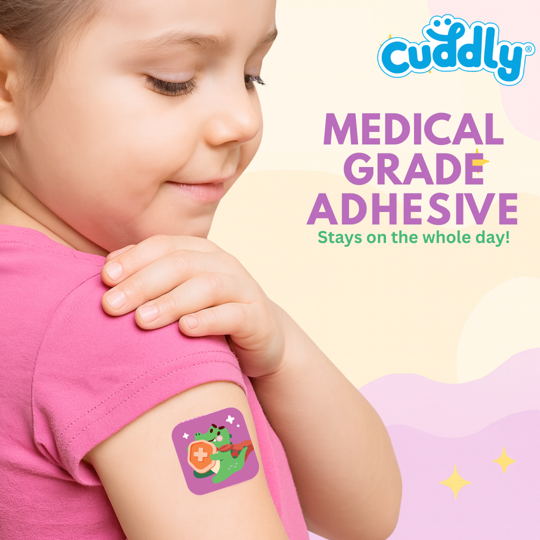Cuddly Anti-Virus Red Onion Patches (30pcs) for Kids & Adults, Natural Immunity, Drug Free