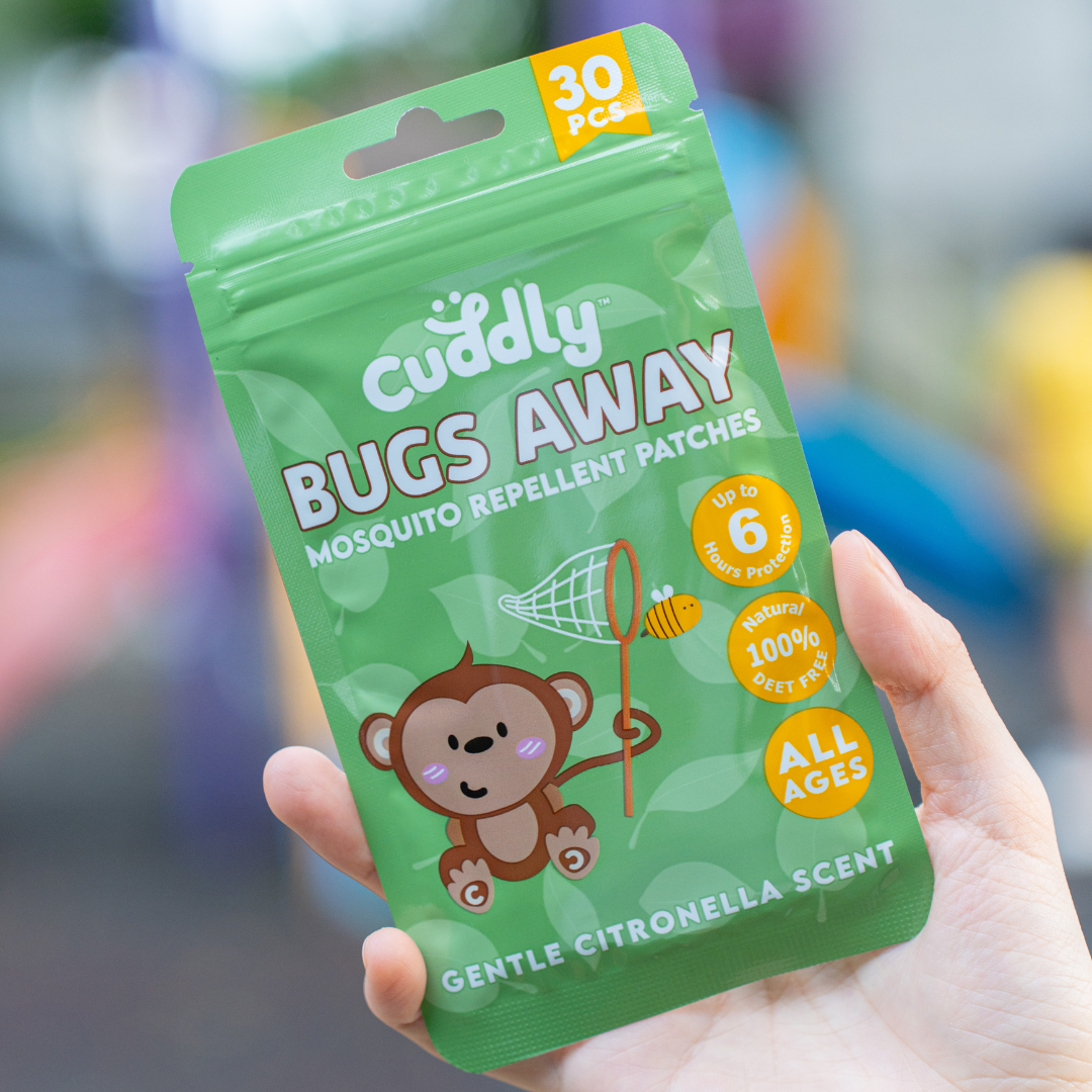 Cuddly Bugs Away Mosquito Repellent Patches (30 Patches)