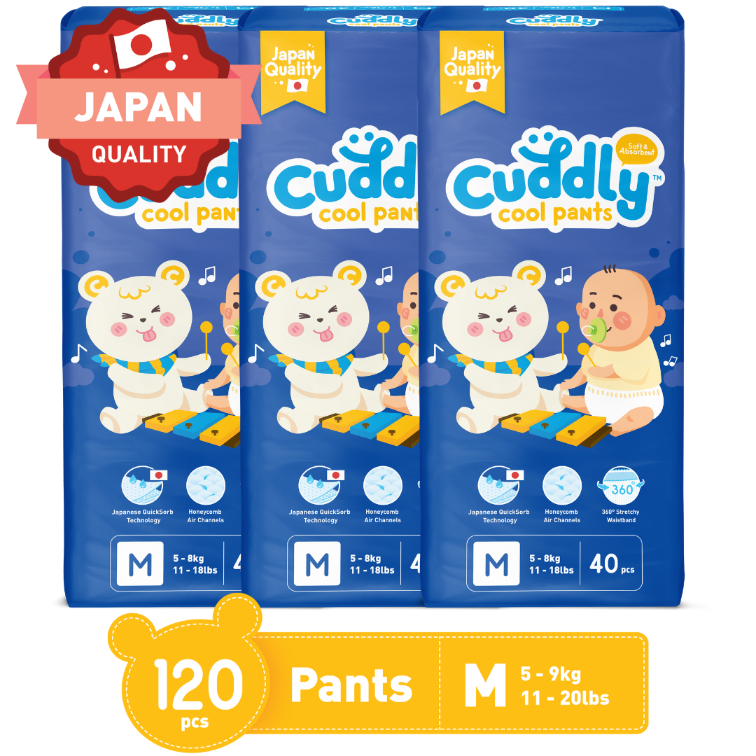 Cuddly Japanese Cool Pants Diaper Medium 120s