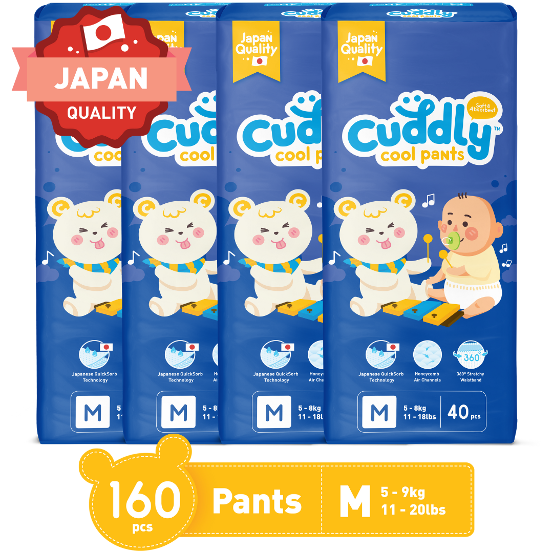 Cuddly Japanese Cool Pants Diaper Medium 160s