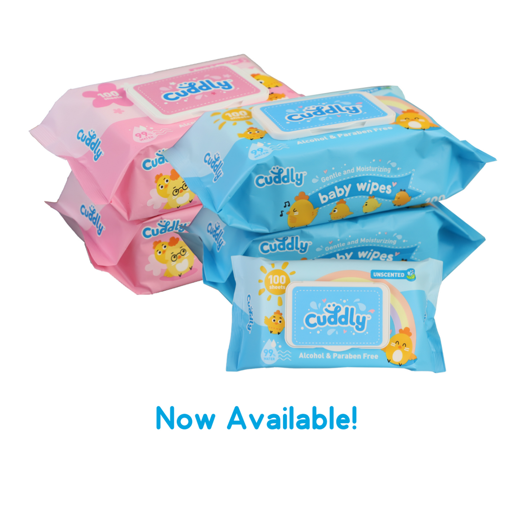 Cuddly PURE WATER Baby Wipes 100 Sheets - UNSCENTED