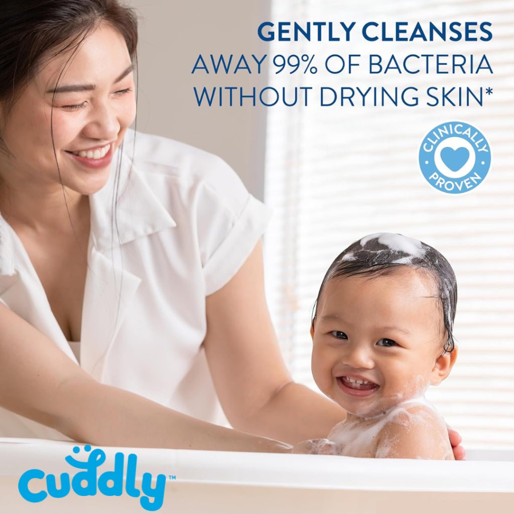 Cuddly Baby Wash Hair & Body Wash 500ml Lavender Scent