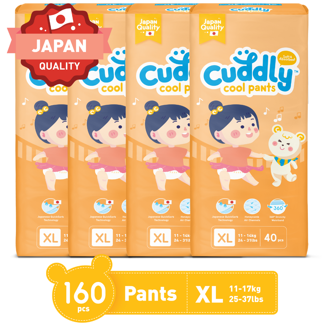Cuddly Japanese Cool Pants Diaper XL 160s