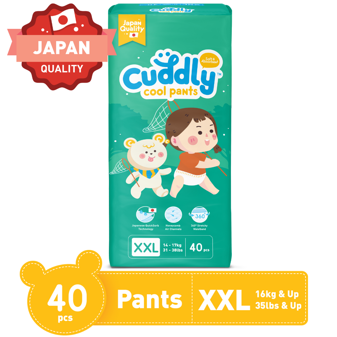 Cuddly Japanese Cool Pants Diaper XXL 40s