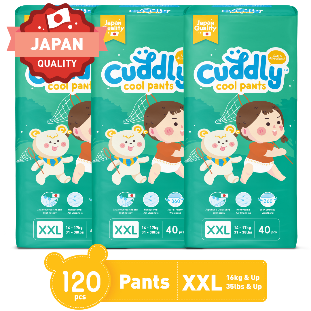 Cuddly Japanese Cool Pants Diaper XXL 120s