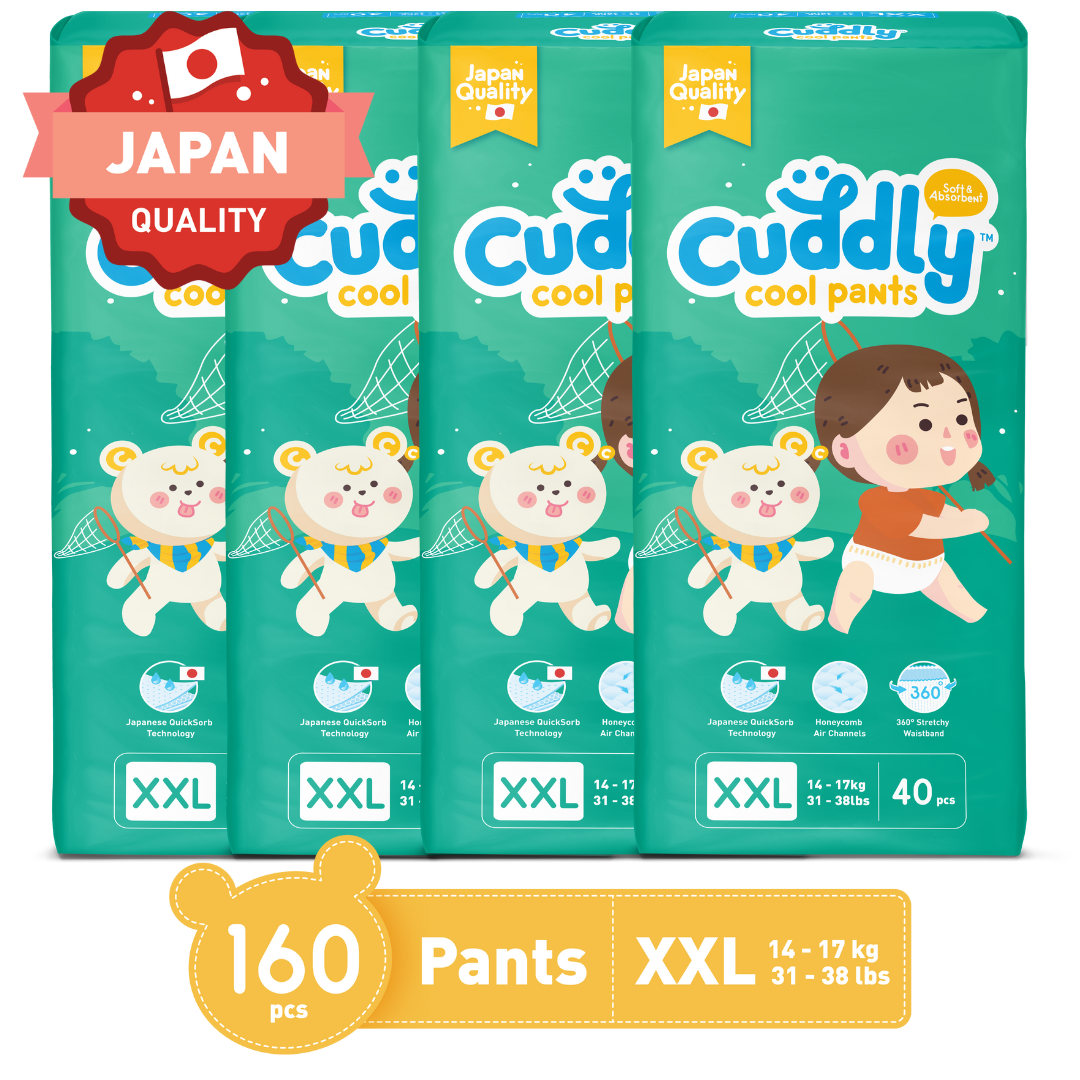 Cuddly Japanese Cool Pants Diaper XXL 160s