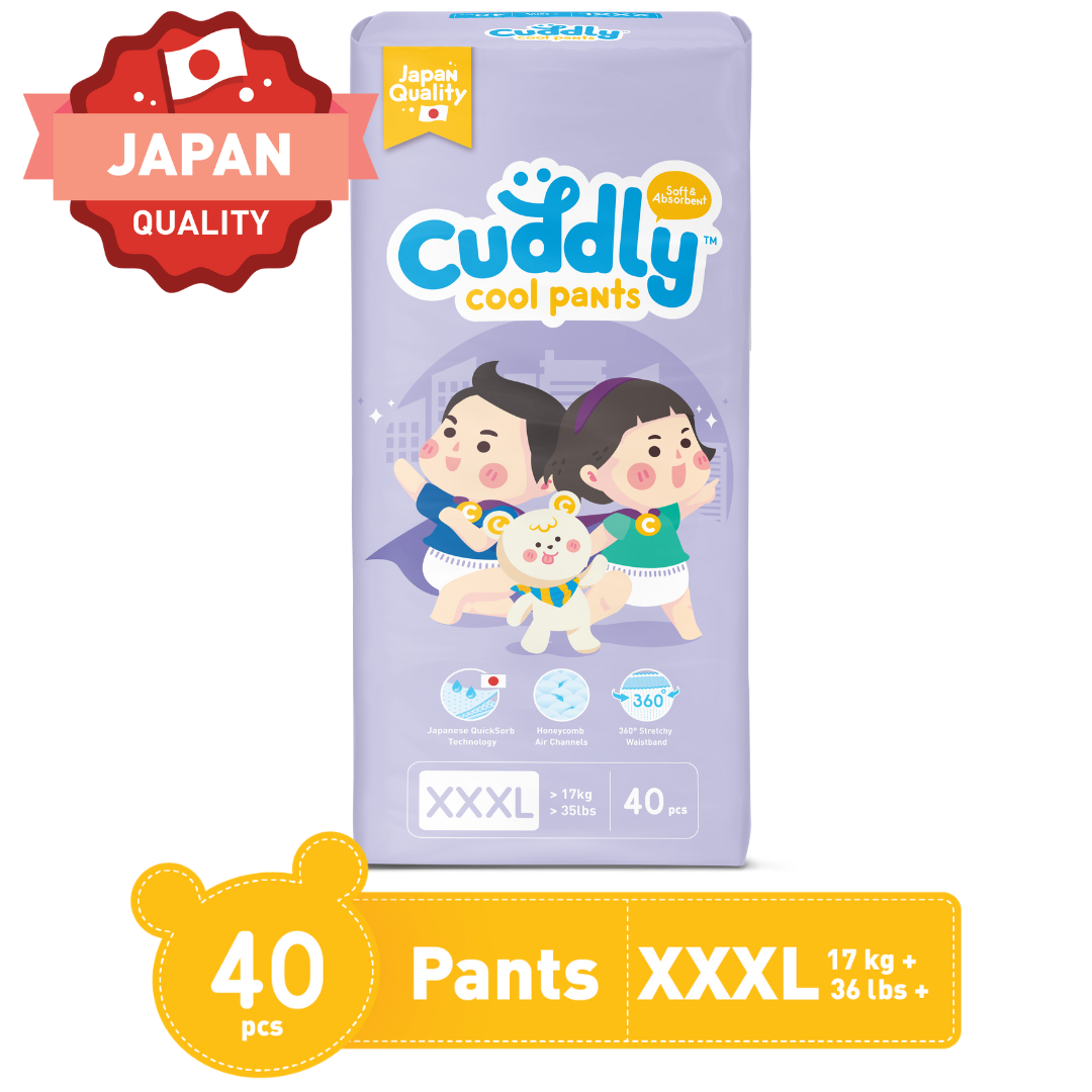 Cuddly Japanese Cool Pants Diaper XXXL 40s
