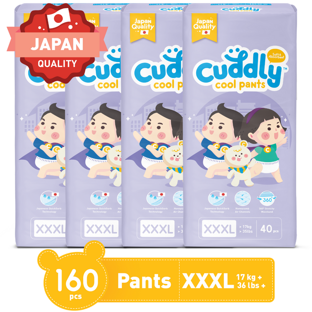 Cuddly Japanese Cool Pants Diaper XXXL 160s